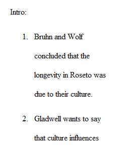 Gladwell Quiz 1